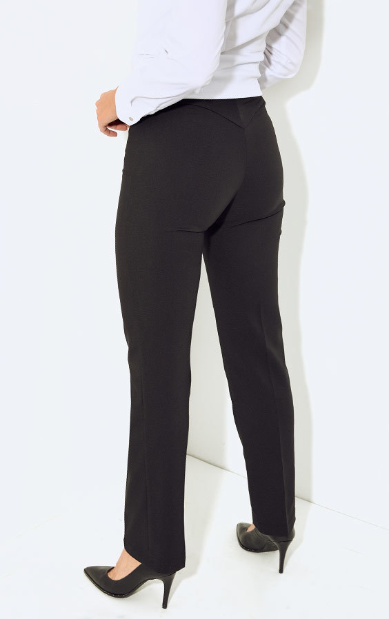 Spodnie Clarks czarne- Kaskada. - obrazek 3