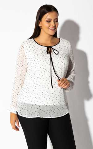 Bluzka dwuwarstwowa Chicago ECRU (Kaskada)