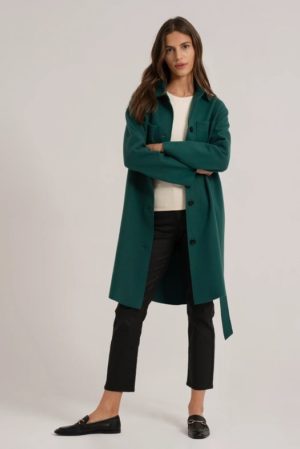 Płaszcz Leon-Verde Janbor (PL 529 FX)