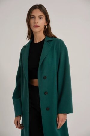 Płaszcz oversize Verde PL 528 FX Janbor