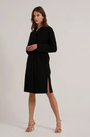 Płaszcz JANBOR Madrit – black/czarny PL 530 FX