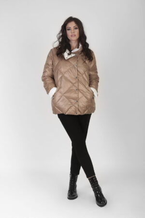 Kurtka LINDA Camelowa Modena Styl