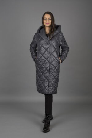 Płaszcz oversize MARUSIA Szary Modena Styl.