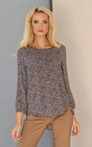 Bluzka Chimona ze złotymi drobinkami KASKADA