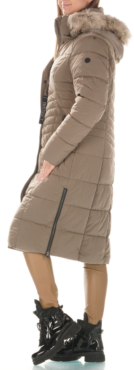 Kurtka Linda DISTRICT beż/oliwka - obrazek 3