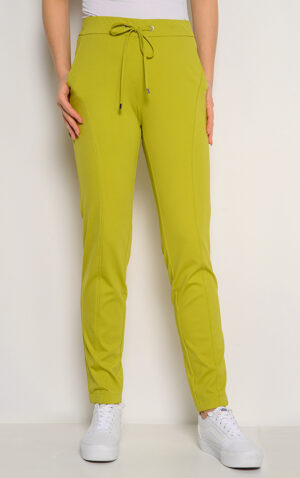 Spodnie Debora Limonkowe KASKADA