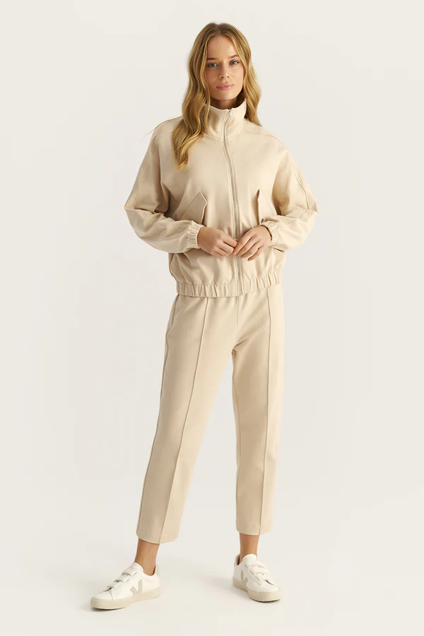Spodnie Scandi II –Ivory SE 609 MDL JANBOR - obrazek 2