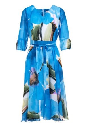 Sukienka Texa Błękit Midori Feminine Fashion