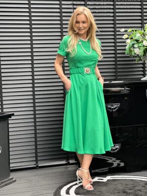 Sukienka Monalisa zielona La Viva by Rentex