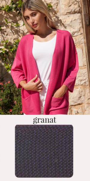 Narzutka Granatowa 1433 AL-BO COLLECTTION