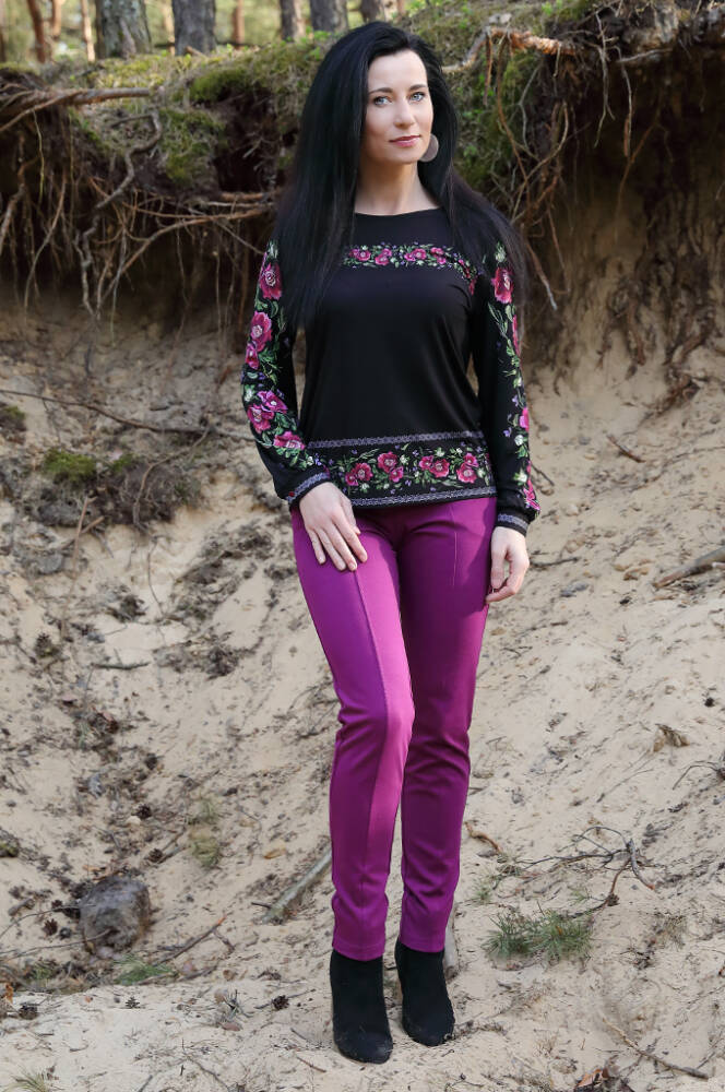 Bluzka damska Armania dł/r. TOP-BIS - obrazek 3