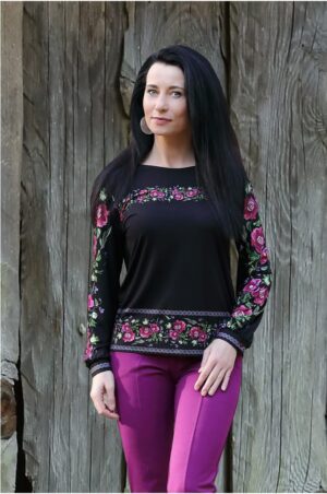 Bluzka damska Armania dł/r. TOP-BIS