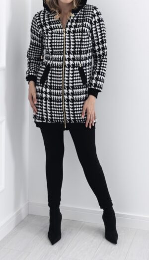 Płaszcz Pepitka Midori Feminine Fashion