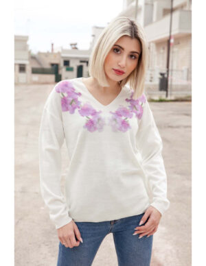 BLUZKA z wełną 8106 AL-BO COLECTION