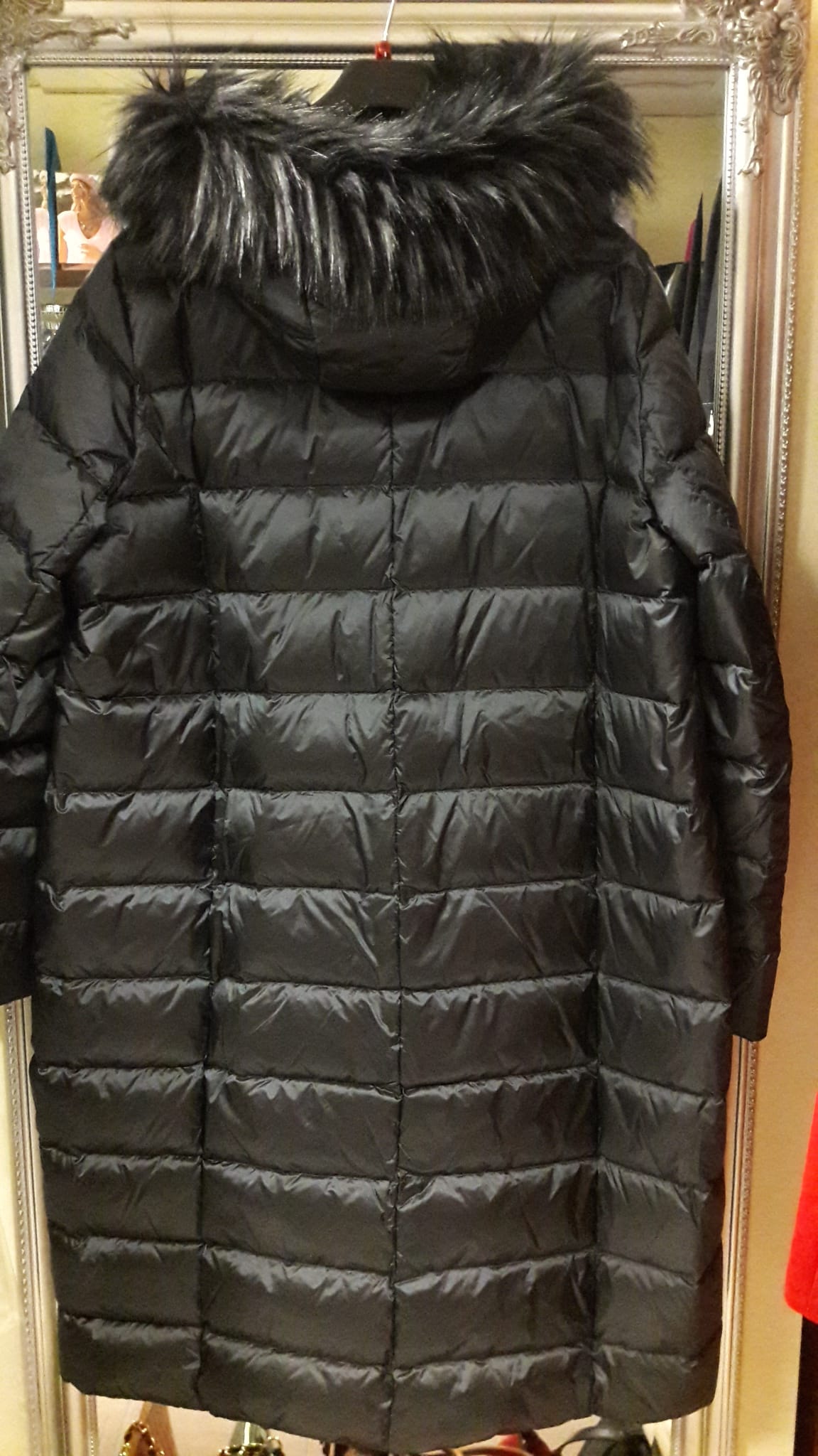 Płaszcz puchowy MONTANA ciemno-zielony Modena Styl - obrazek 2