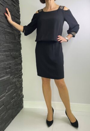 Sukienka Zelda Czarna Midori Feminine Fashion