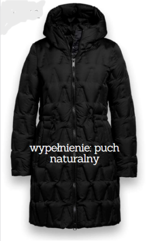 Kurtka puchowa District Runway czarna