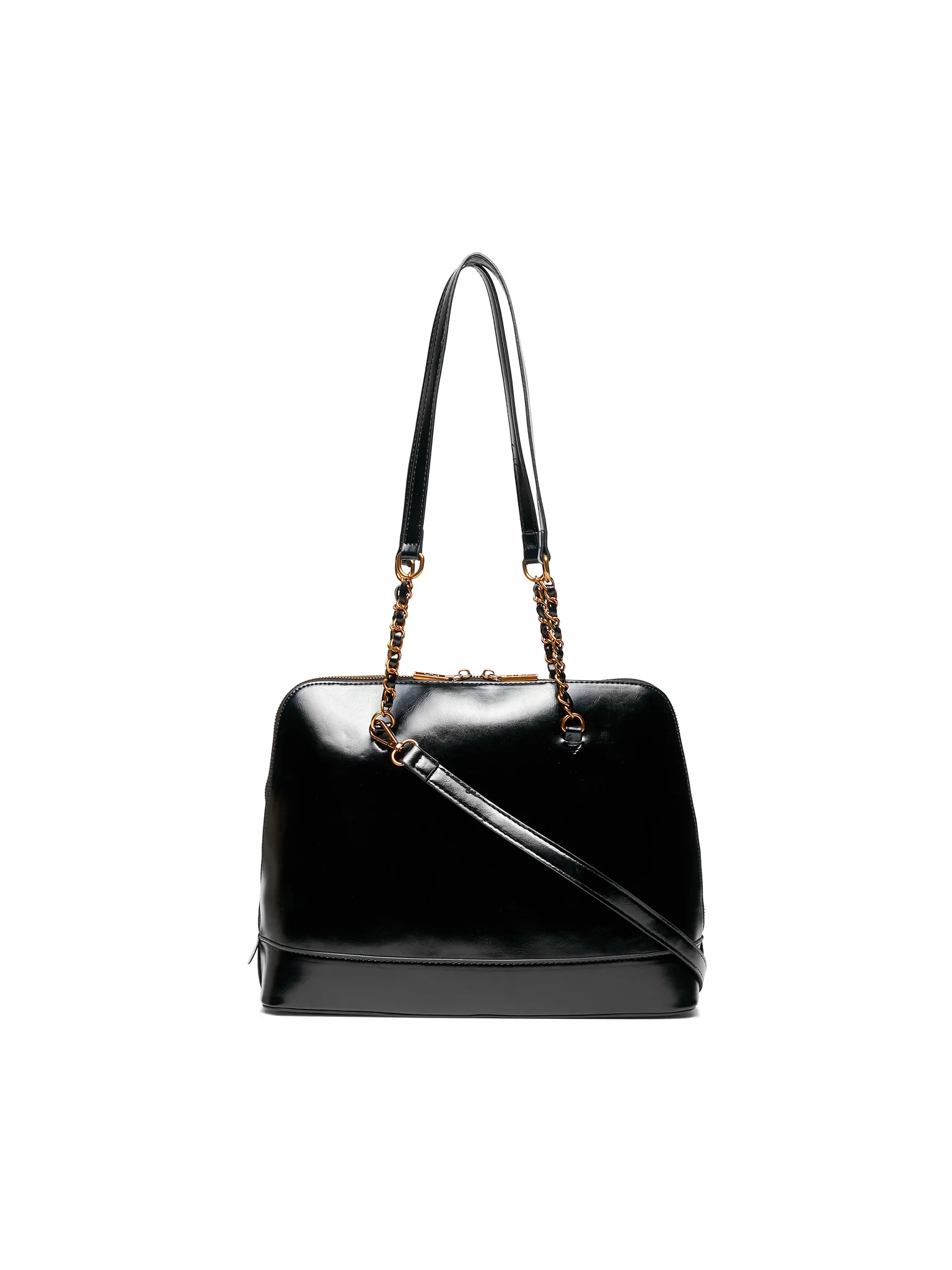 Elegancka torebka na ramię Nobo czarna NBAG-R3132-C020 - obrazek 6