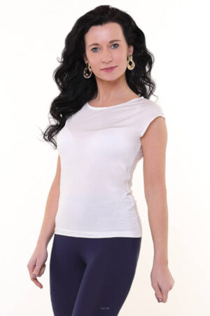 Top Paulina k/r biały TOP-BIS