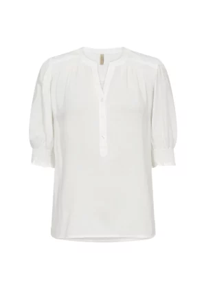 Wiskozowa bluzka SC-RADIA 196 kolor złamana biel soyaconcept