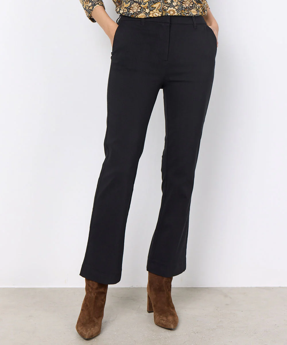 Spodnie damskie czarne Soyaconcept Lilly 49-B - obrazek 4