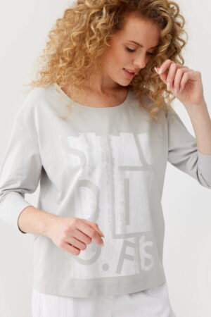 Casualowo-sportowy T-shirt Feria z rękawem 3/4