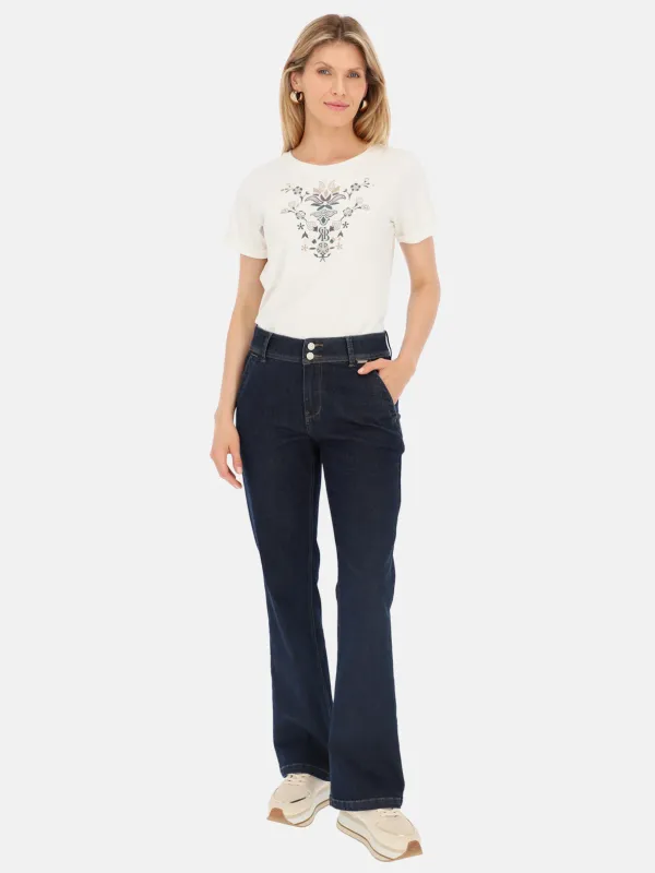 Spodnie jeans Bibette Dark blue SRB4281 Red Button - obrazek 11