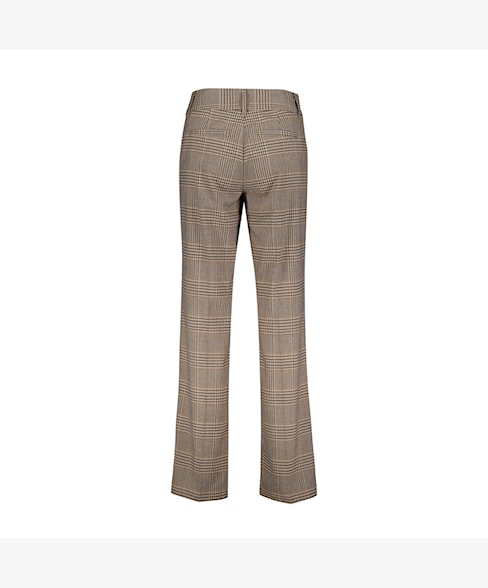 Spodnie Colette check krata brązowa Red Button - obrazek 4