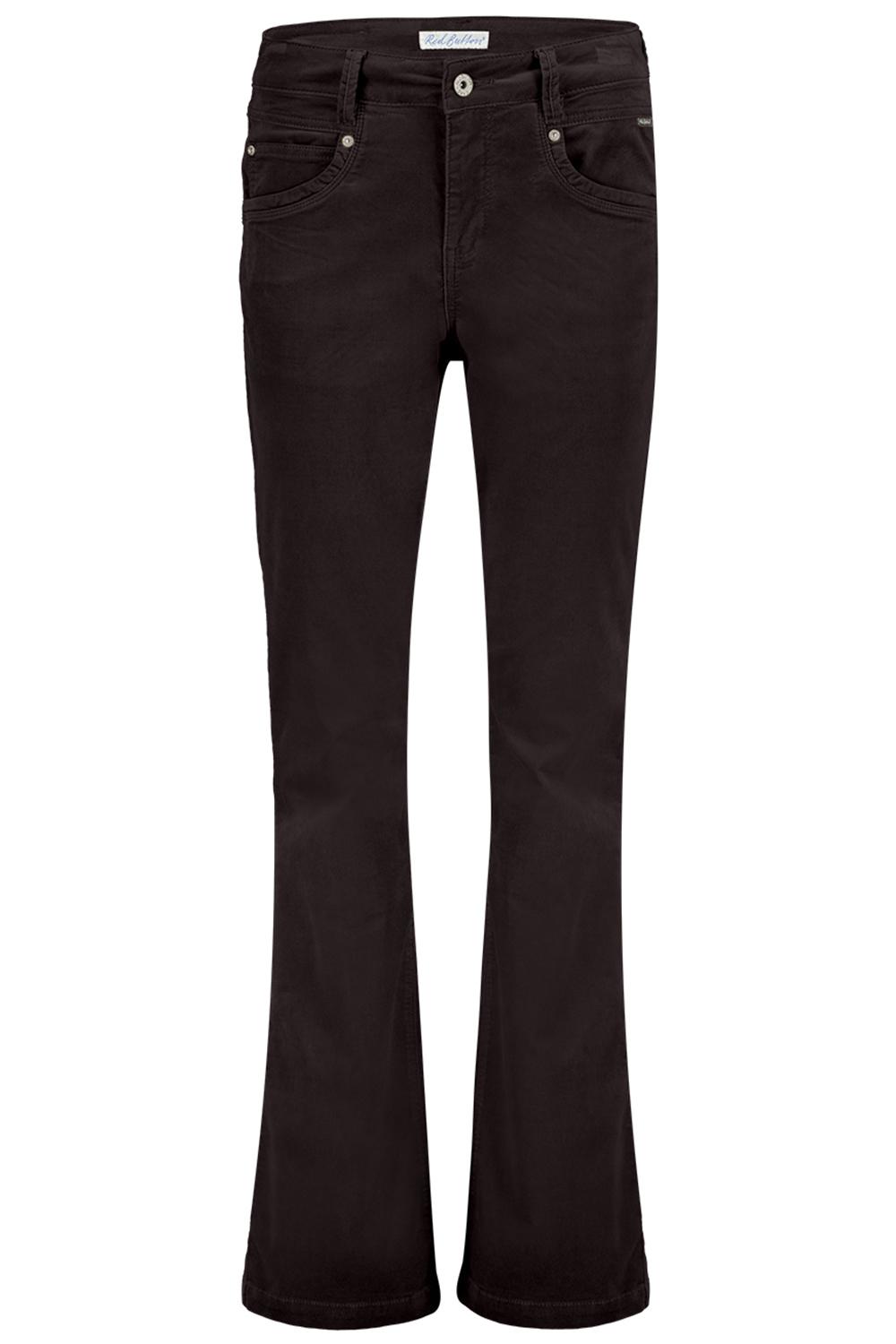 Spodnie Bibette Velvet Deepbrown/CIEMNA CZEKOLADA SRB4319 Red Button