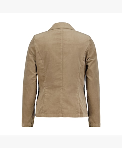 Welurowy żakiet w kolorze capuccino/clay Red Button - obrazek 2