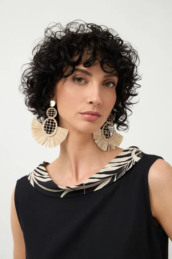 Elegancki Komplet: Czarna koszula Coto i spodnie Colima Tinta & Bariloche - obrazek 4