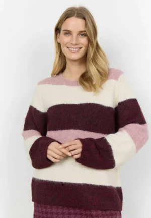 Sweter w pasy SC-ILENE 1 Soyaconcept