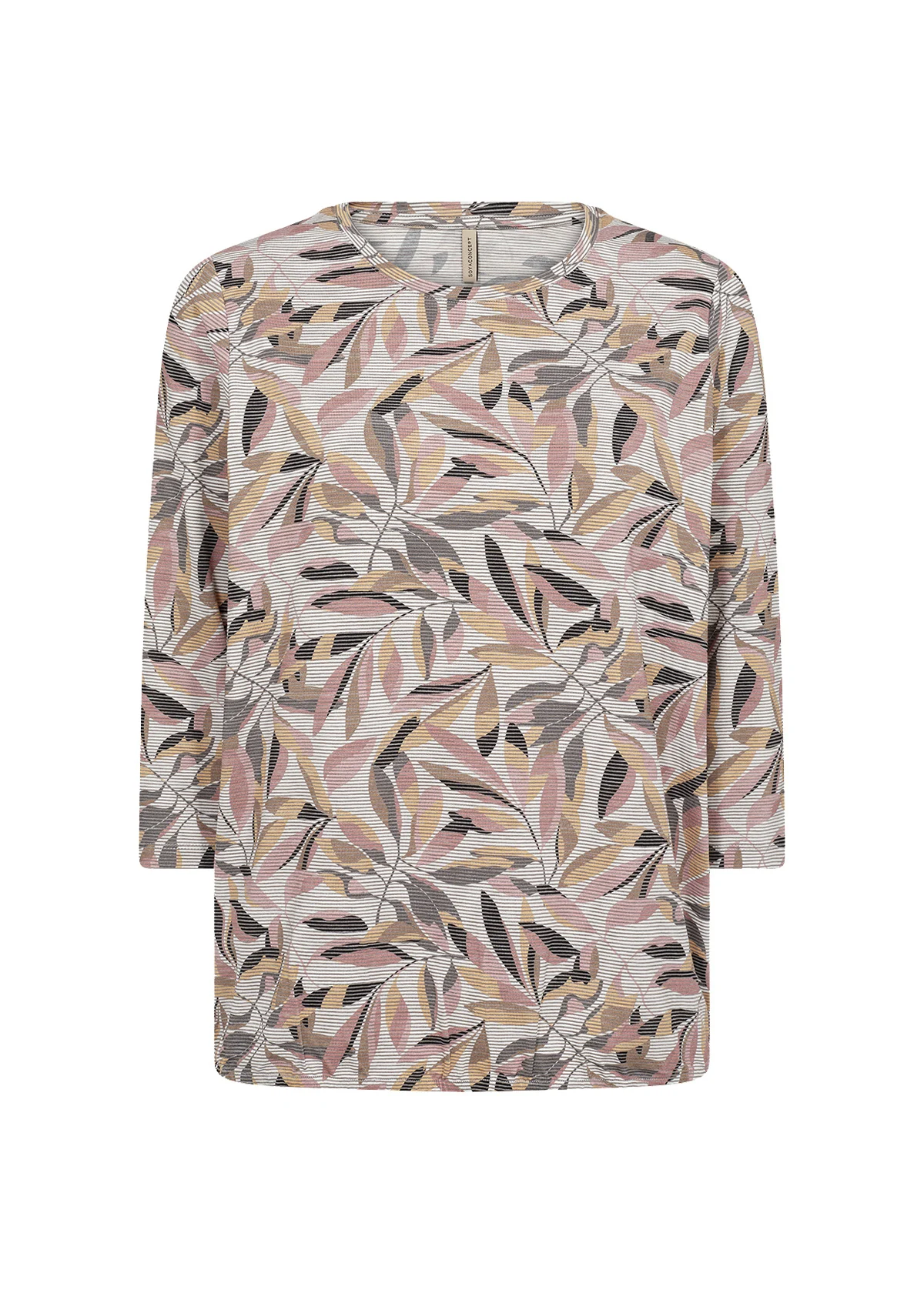 Bluzka SC-GALINA 43 (4210C multikolor róż) soyaconcept