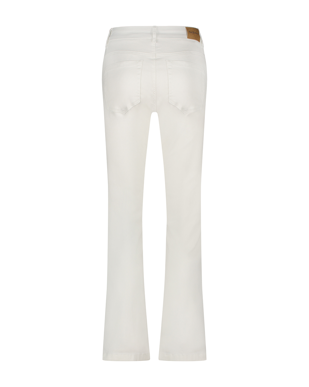 Białe jeansowe spodnie Bibette ecru & buttons ecru Red Button - obrazek 3