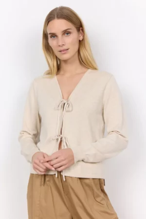 Kardigan SC-DOLLIE 760 w kolorze lnianym Soyaconcept