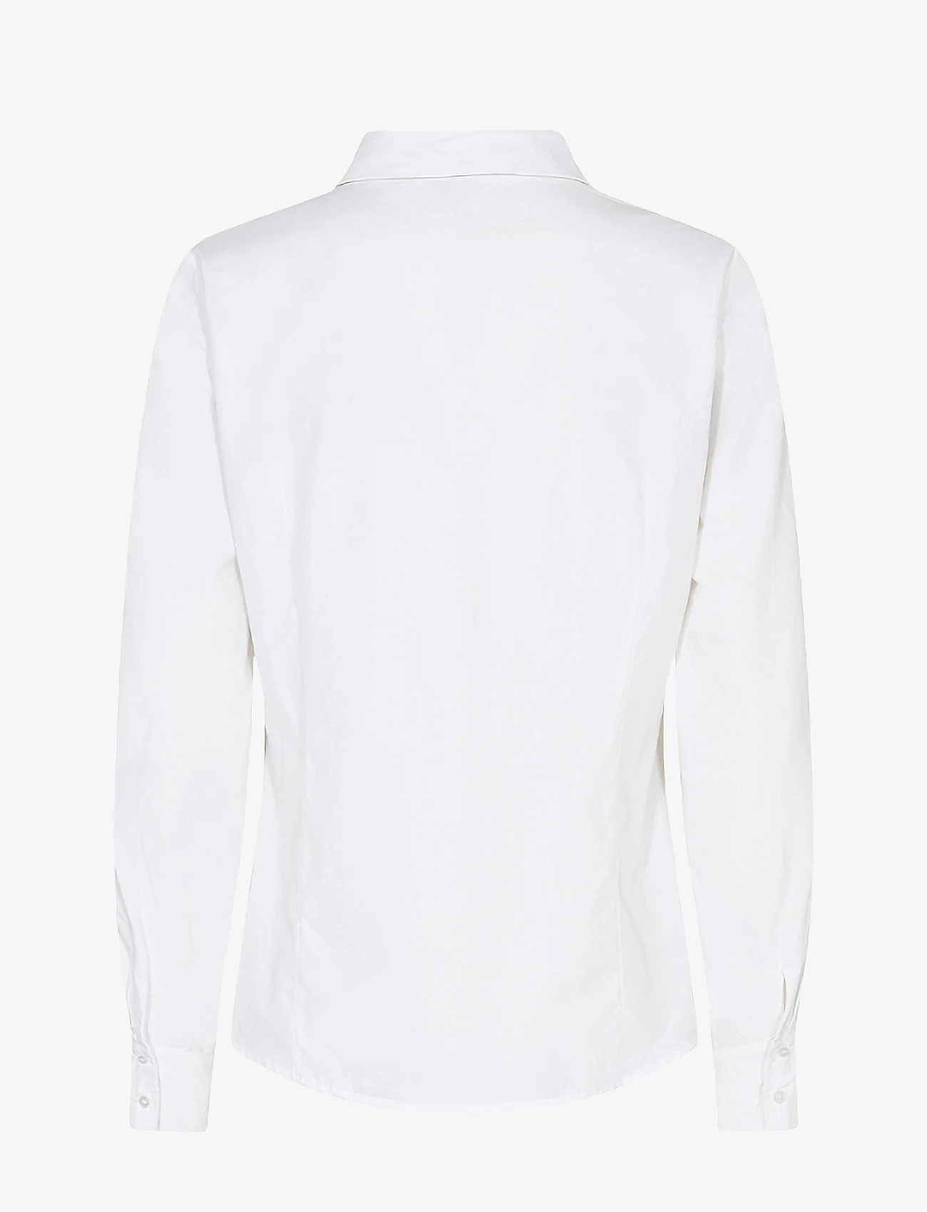 Biała klasyczna koszula z krytym zapięciem NETTI 6 SOYACONCEPT - obrazek 5