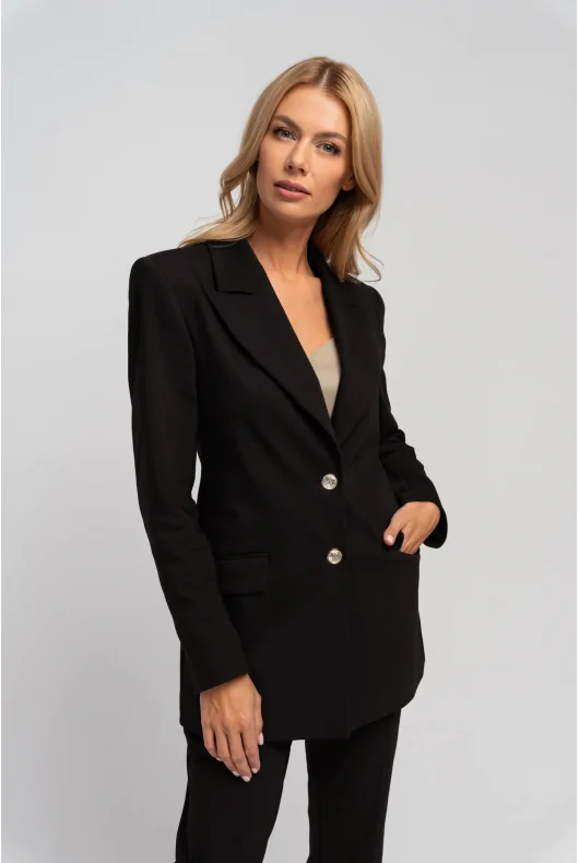 SABA - czarna marynarka Cotton Club