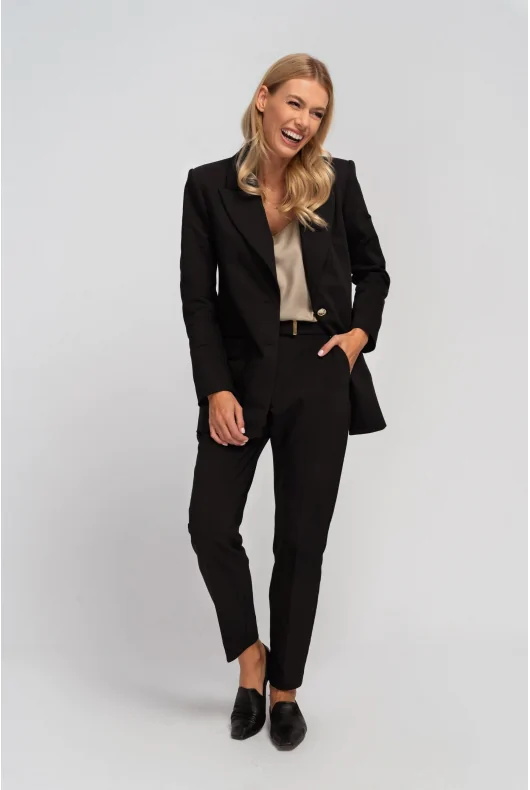 SABA - czarna marynarka Cotton Club - obrazek 2