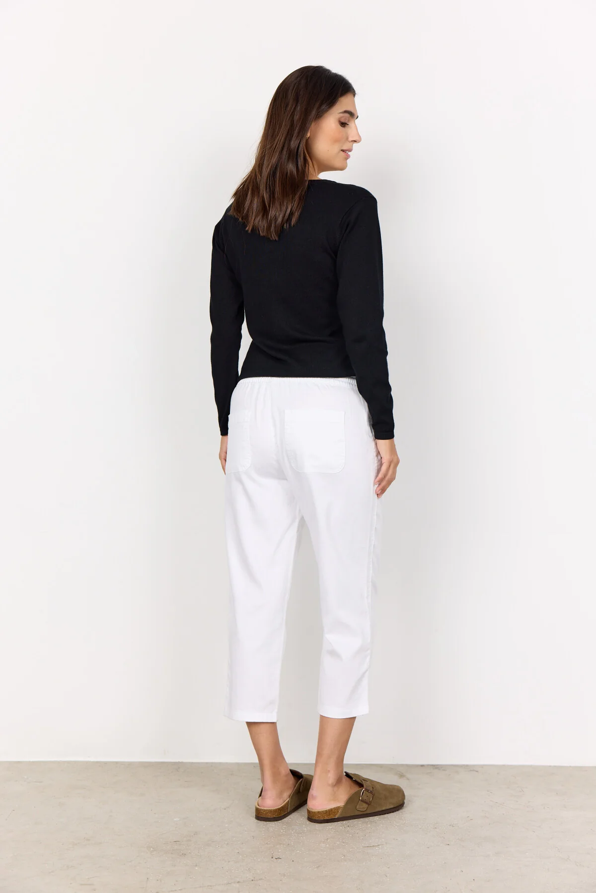 Białe bawełniane spodnie SC-Akila 23-c SOYACONCEPT - obrazek 3