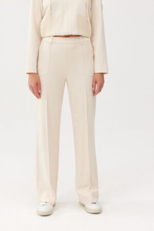 Casualowo-sportowe spodnie FERIA z szeroką nogawką