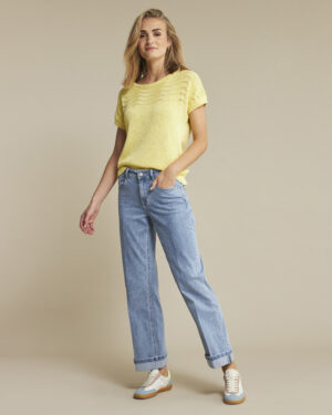 Bluzka sweterkowa Jerry Red Button w kolorze żółtym (lemon)