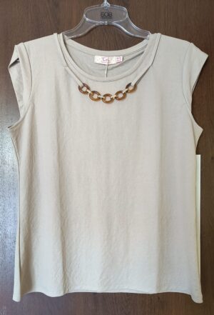 Bluzka top Yamila w kolorze beżowym Tinta & Bariloche