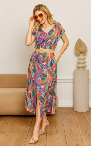 Sukienka Prisca Kaskada Fashion