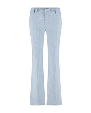Spodnie Colette & loops denim stripe bleachblue