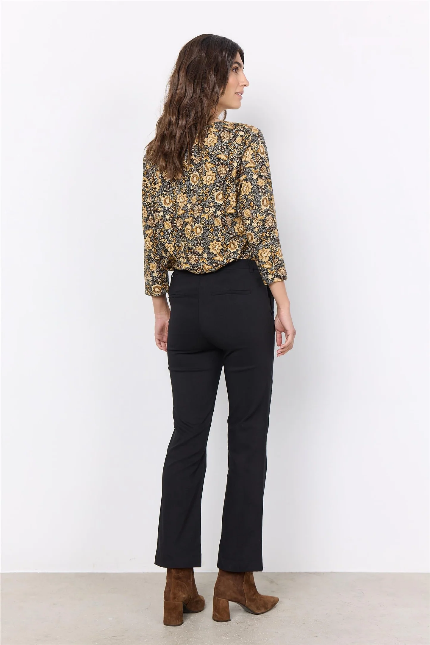 Spodnie damskie czarne Soyaconcept Lilly 49-B - obrazek 8