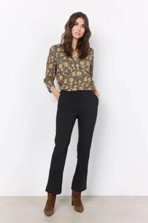 Spodnie damskie czarne Soyaconcept Lilly 49-B