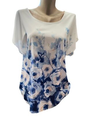 Kimonowa bluzka z nadrukiem Elite