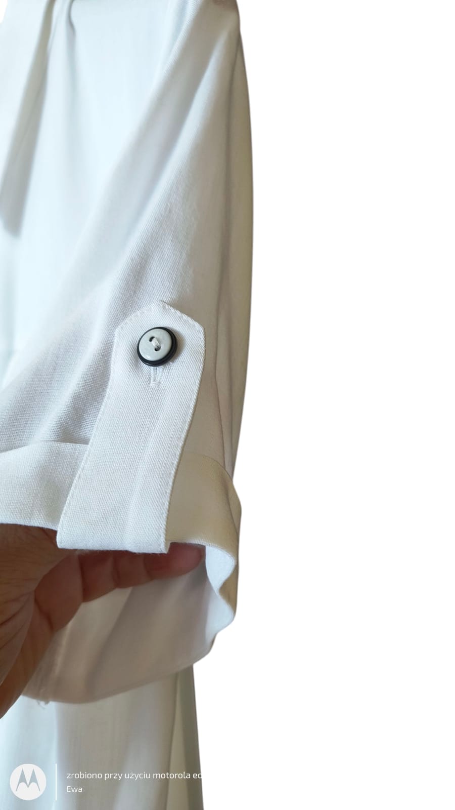 Biała koszula damska Verta Top-Bis - obrazek 4