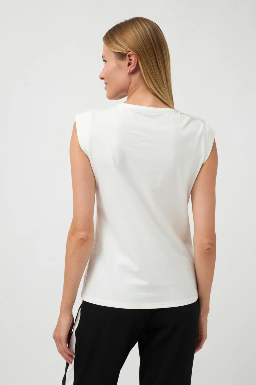 Cremowa Bluzka Top Bacalar 3807968 Tinta&Bariloche - obrazek 4