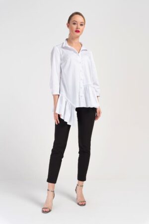 Biała bawełnina koszula Mirela Cotton Club